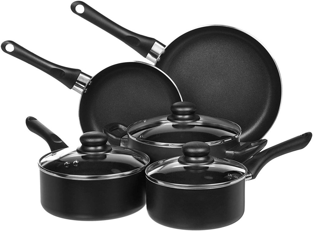 ROCKURWOK Nonstick Cookware Set 8-Piece.