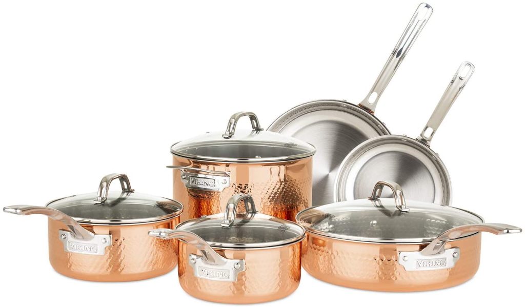 Viking Culinary 3-Ply Stainless Steel