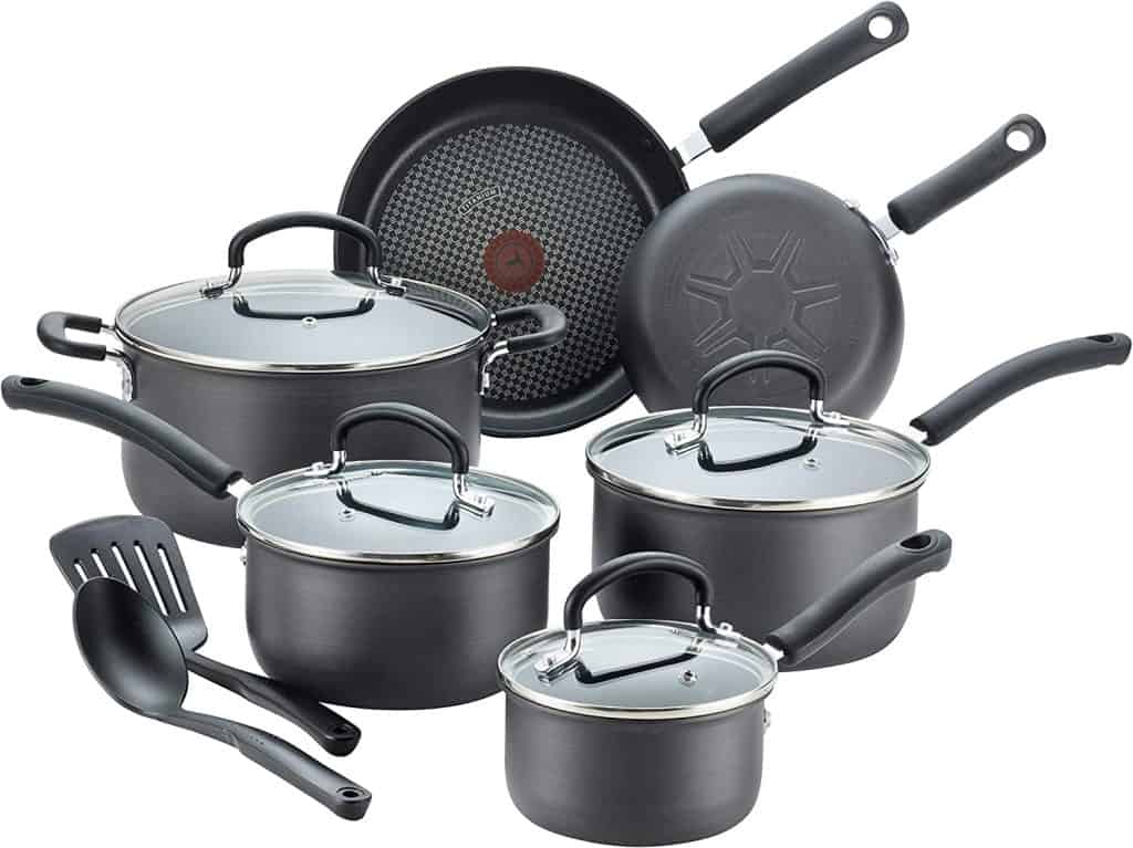 T-fal Ultimate Hard Anodized Nonstick 12 Piece Cookware Set