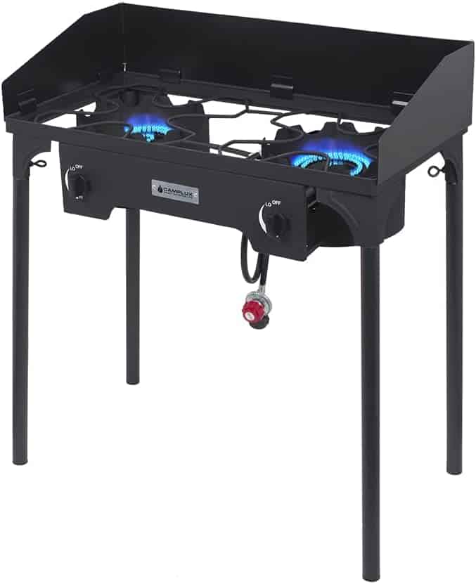 Camplux Outdoor Stove Double Burners Propane Stove 
