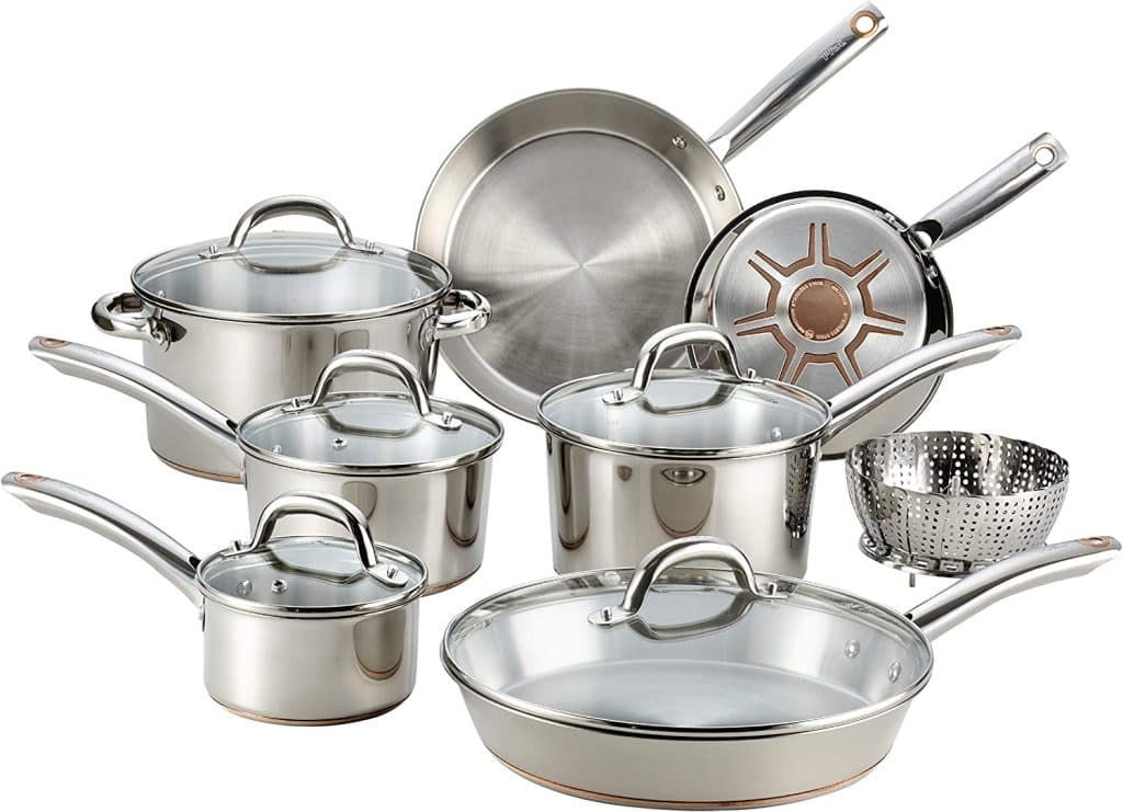 T-fal C836SD Ultimate Stainless Steel Copper Bottom 
