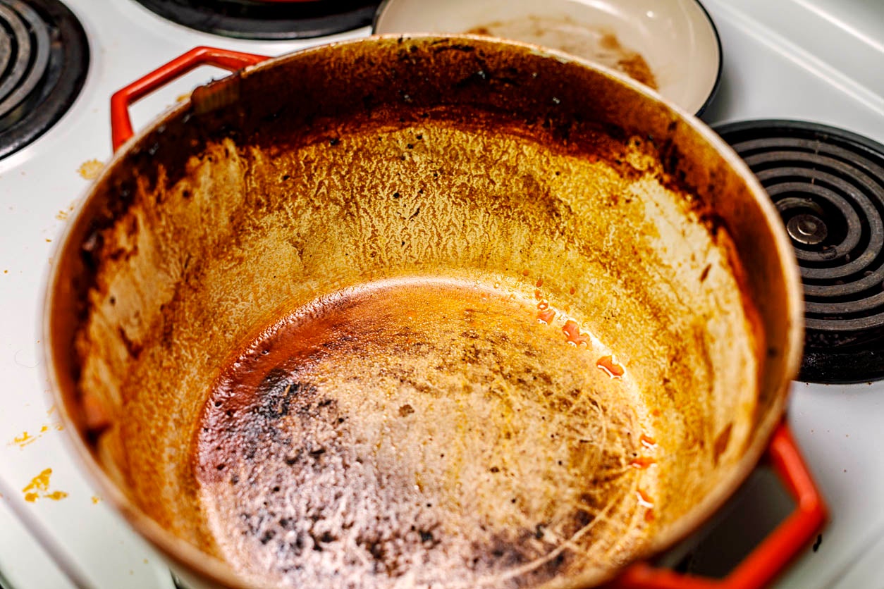 Revive Your NonStick Pot Easy Steps to Clean Burnt Residue