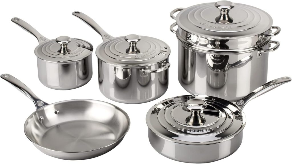 Le Creuset Stainless Steel Cookware