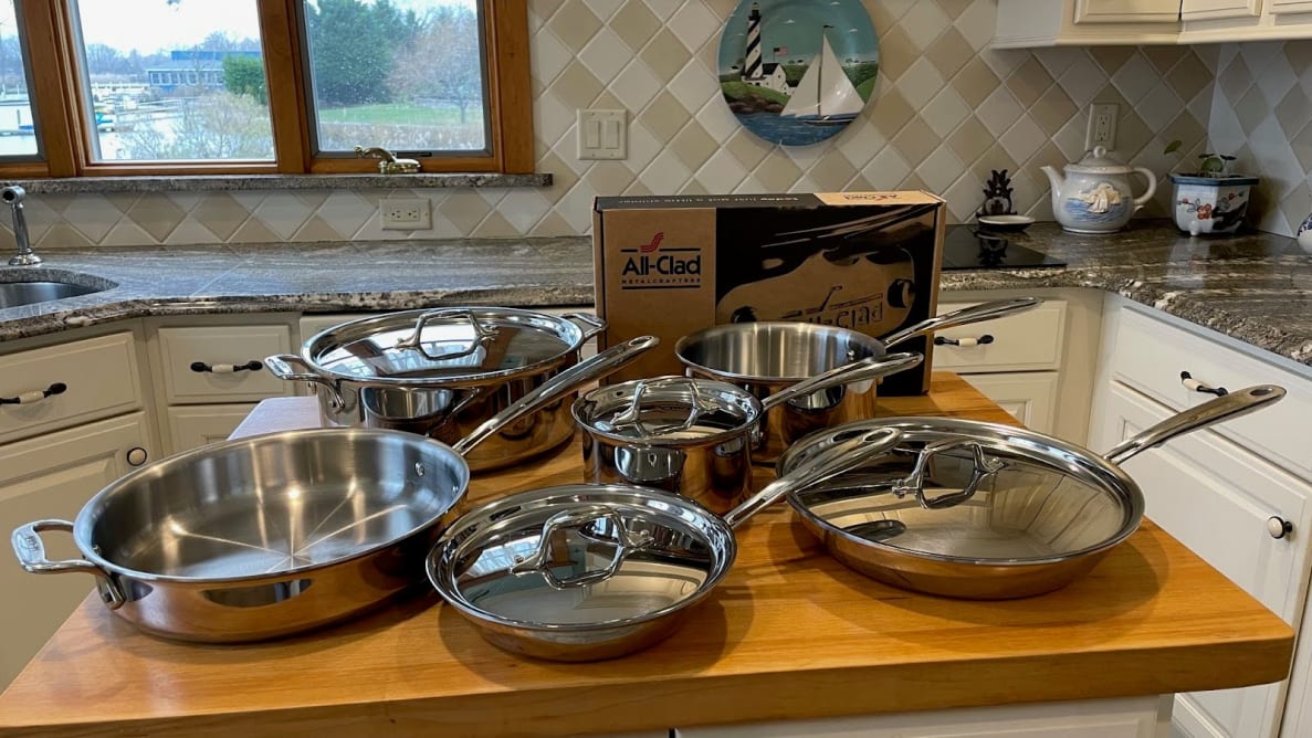All Clad Stainless Steel 10 Piece Cookware Set Review