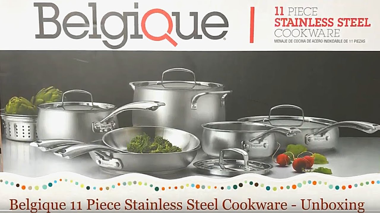 Belgique Stainless Steel Cookware Review