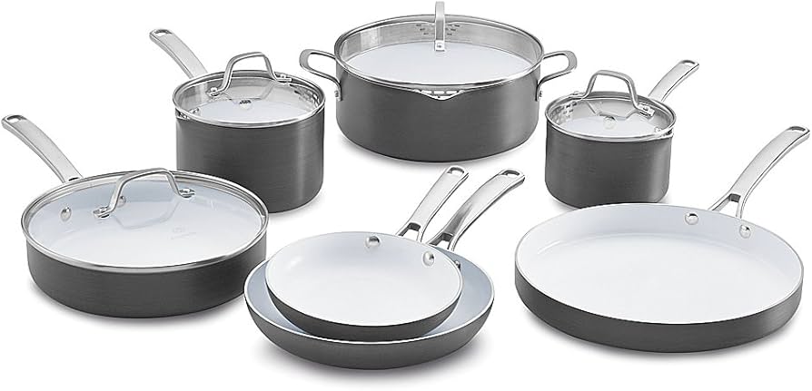 Calphalon Classic Ceramic Nonstick 11-Piece Cookware Set Review