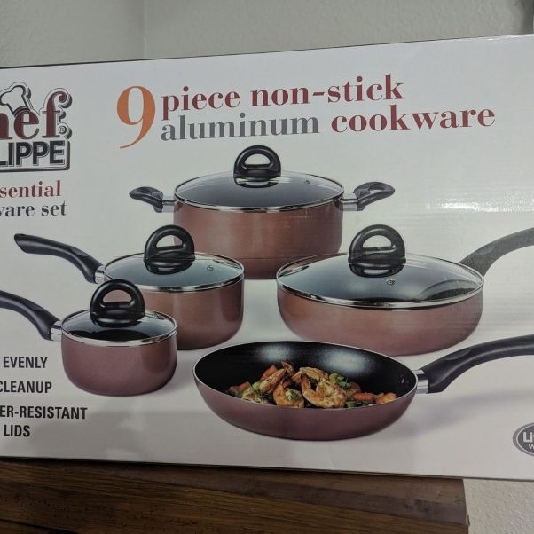 Chef Philippe Cookware 9 Piece Review