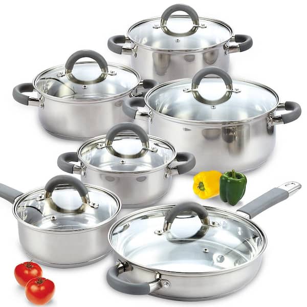 Cook N Home 12 Piece Stainless Steel Cookware Set Review
