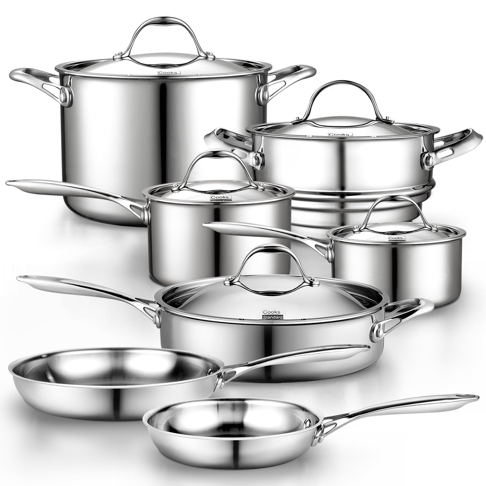 Cooks 12 Piece Stainless Steel Cookware Review