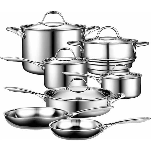 Cooks Standard Nc-00232 12-Piece Multi-Ply Clad Stainless-Steel Cookware Set Review