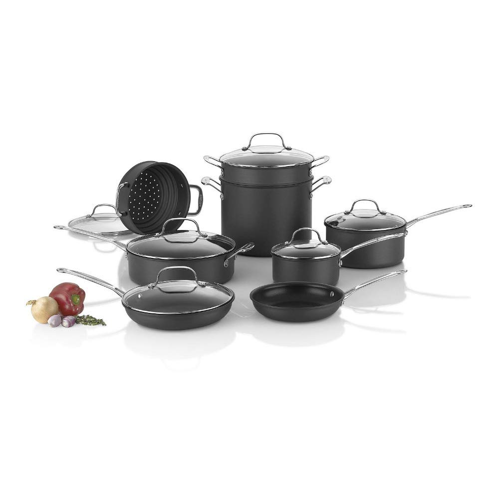 Cuisinart 66-14 Chef'S Classic Nonstick Hard-Anodized 14-Piece Cookware Set Review
