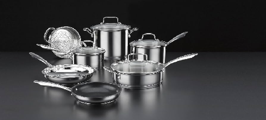 Cuisinart Professional Series Stainless-Steel 11-Piece Cookware Set Review