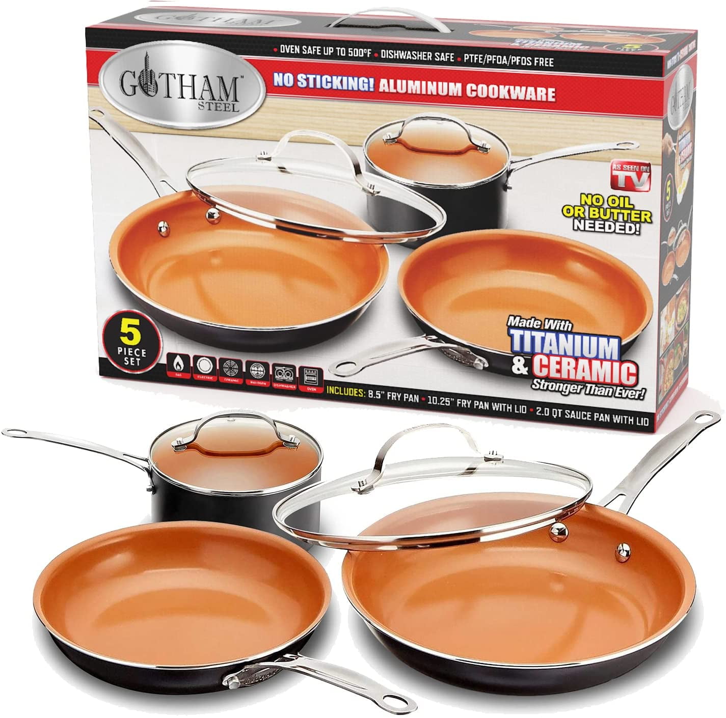 Gotham Ceramic Titanium Cookware Review