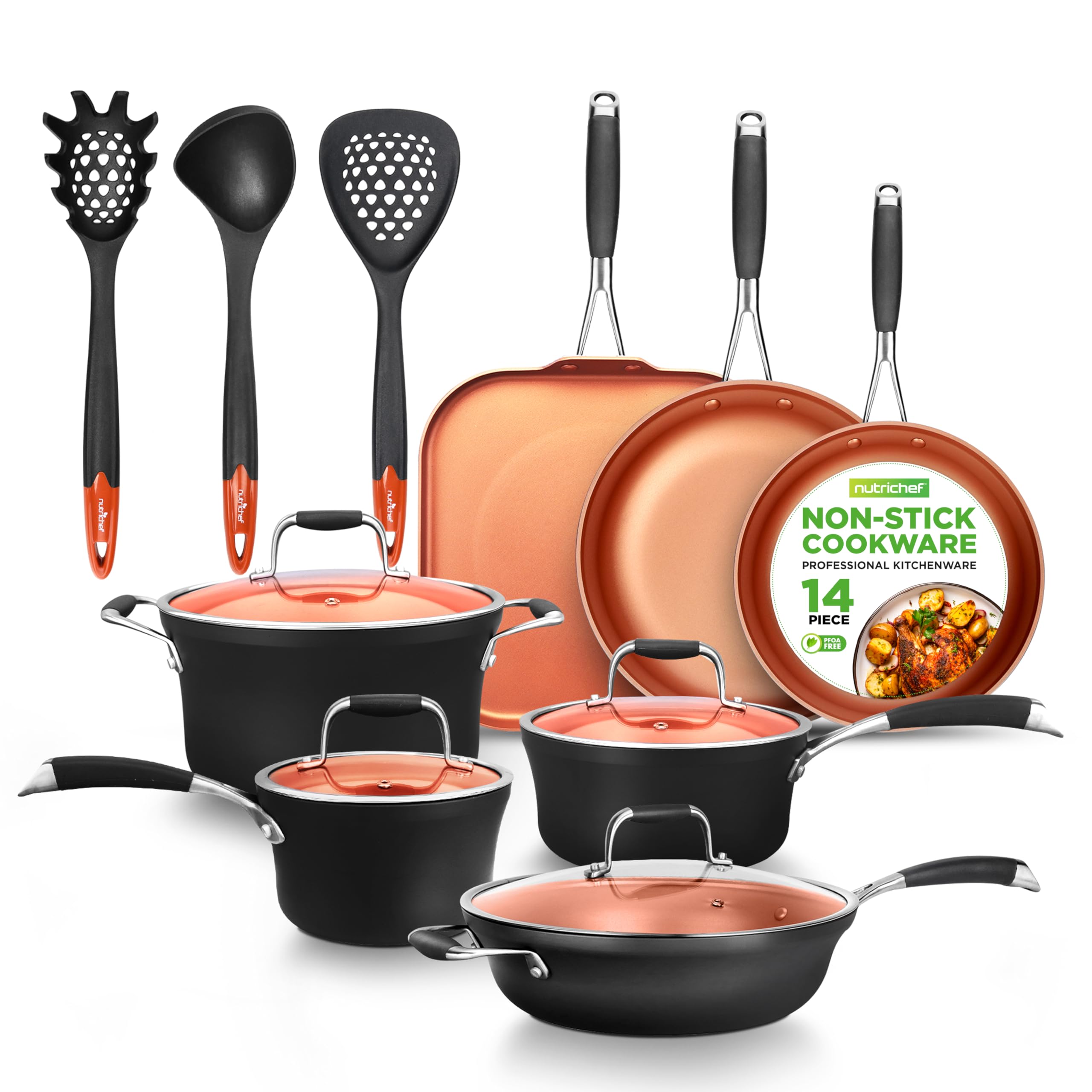 Gotham Steel Hard Anodized 14-Piece Cookware Set Review