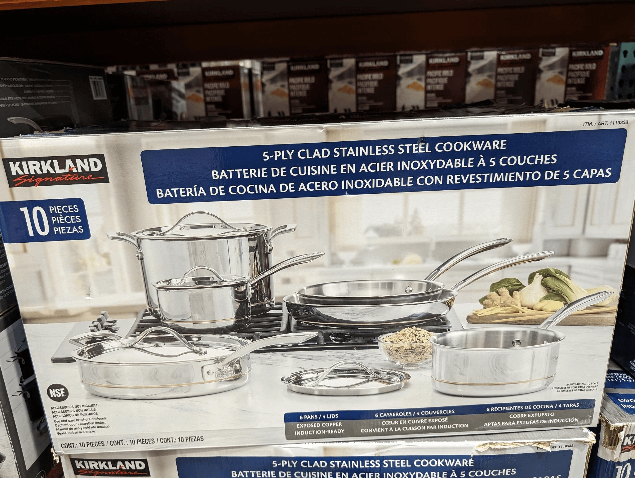 Kirkland 5 Ply Stainless Steel Cookware Review