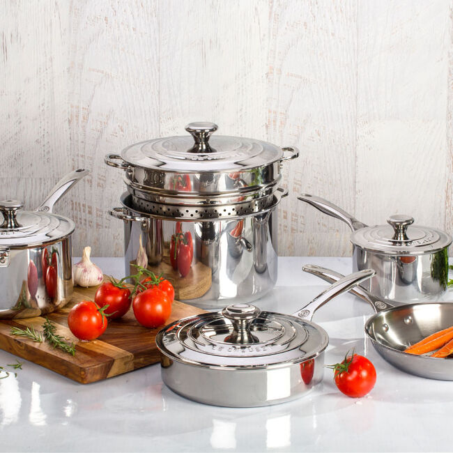 Le Creuset Stainless Steel 10-Piece Cookware Set Review