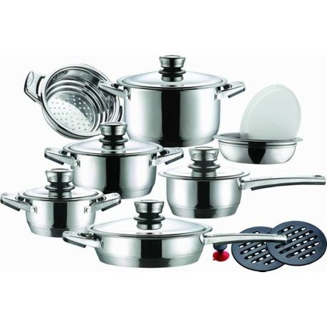 Leopard German Designed 16 Piece Stainless Steel Cookware Set Review