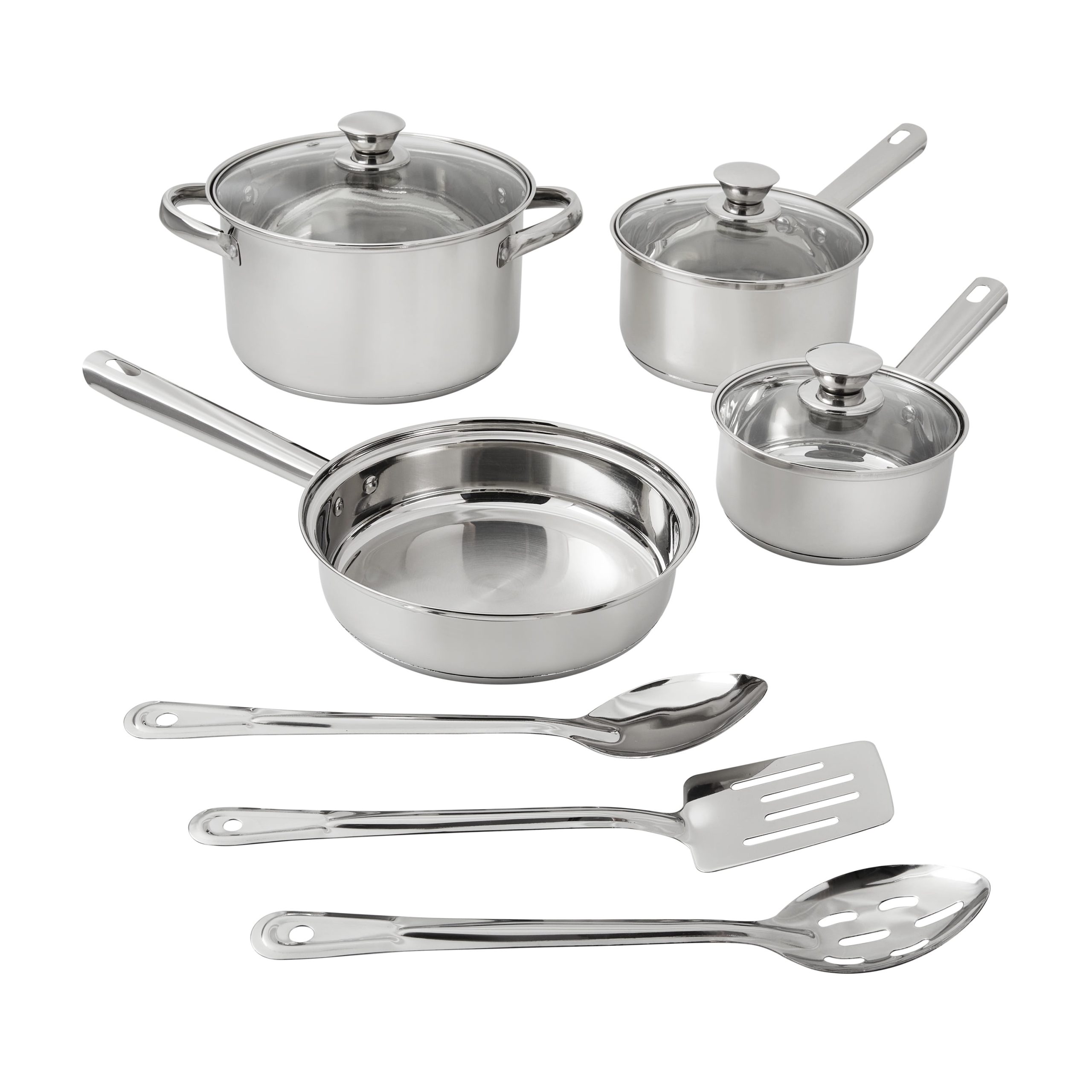 Mainstays Stainless Steel Cookware Set Review