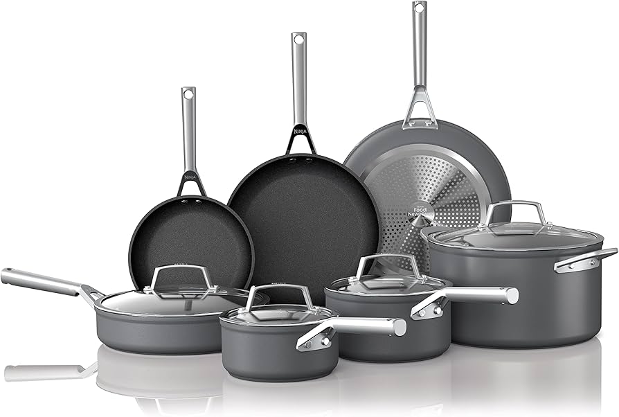 Ninja Foodi Premium Hard-Anodized 12-Piece Cookware Set Review