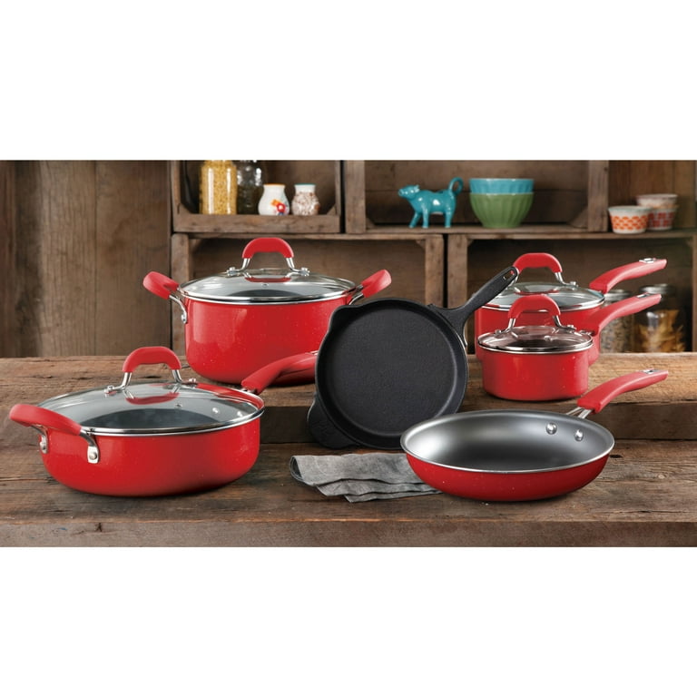 Pioneer Woman Vintage Speckle Cookware Review