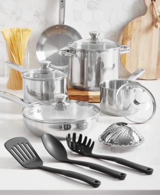 Tools of the Trade Stainless Steel 13-Pc. Cookware Set Review