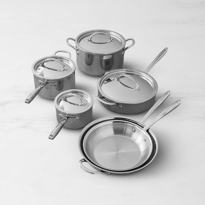 Williams-Sonoma Professional Stainless-Steel 10-Piece Cookware Set Review