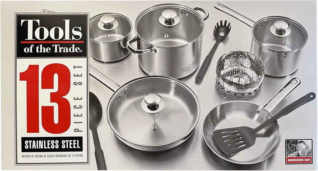 Tools of the Trade Nonstick 13-Pc. Cookware Set 