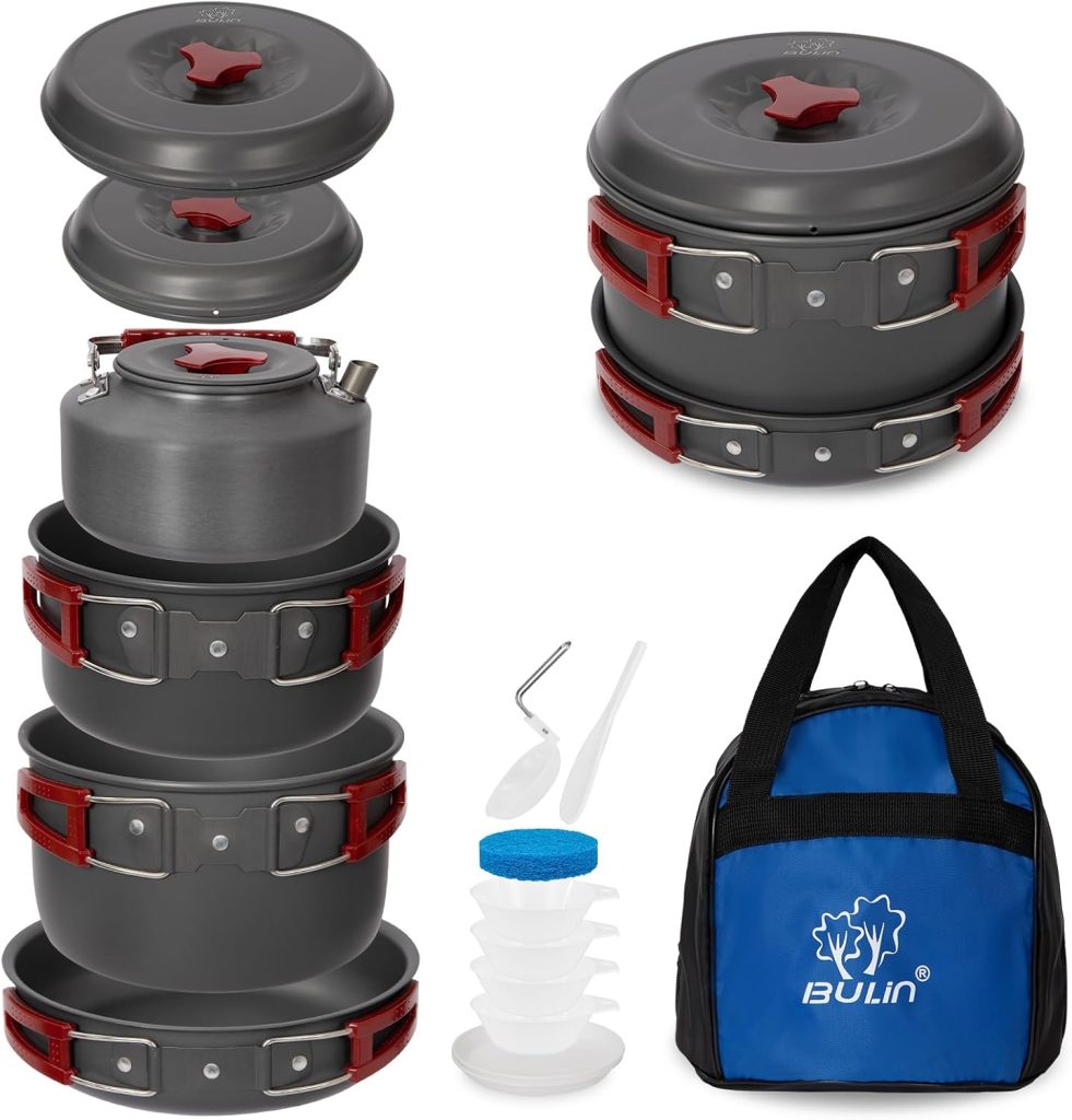 Winterial Camping Cookware And Pot Set