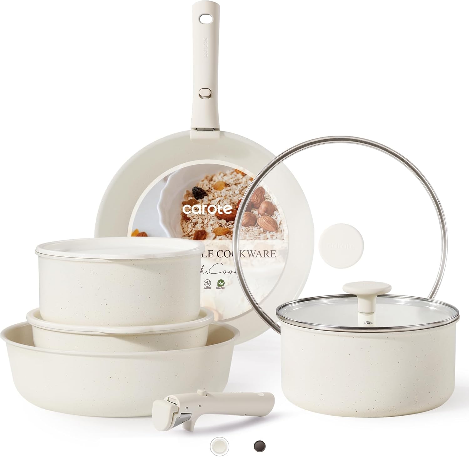 CAROTE 11pcs Pots and Pans Set Review
