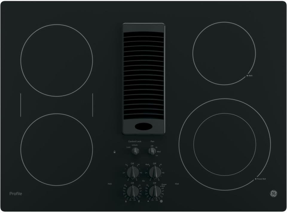 GE PP9830DJBB Profile Series Electric Cooktop