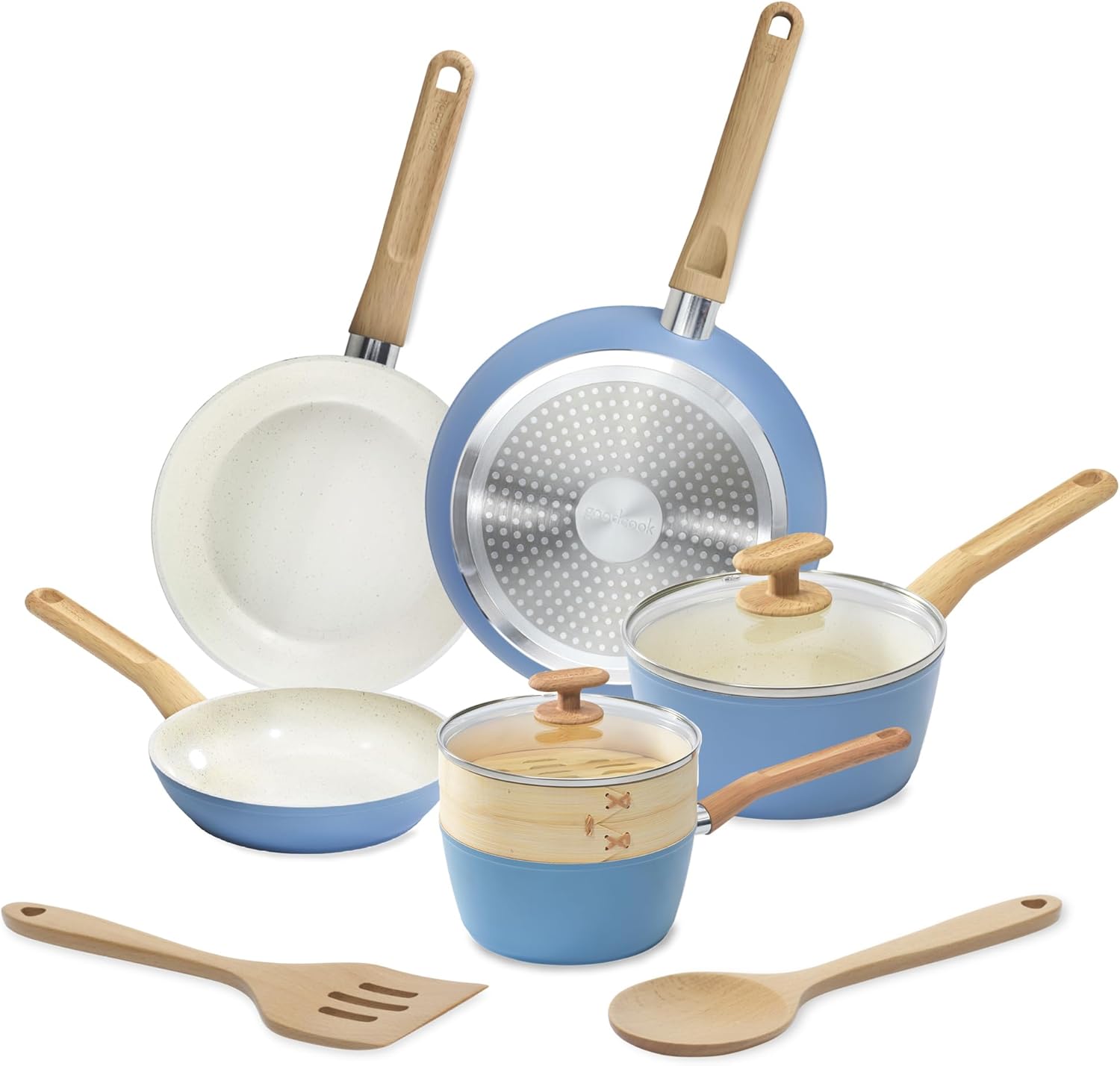 GoodCook 10-Piece Healthy Ceramic Titanium-Infused Cookware Set Review