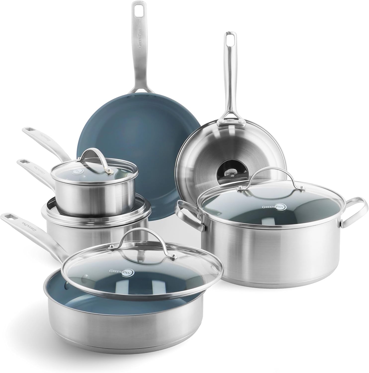 GreenPan 10 Piece Stainless Steel Cookware Set Review