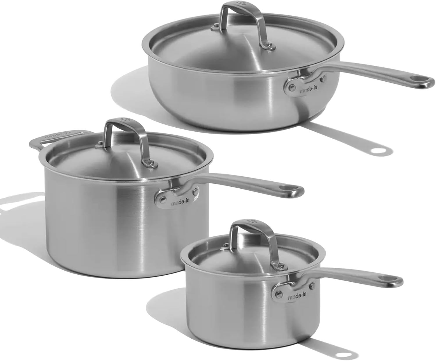 Made In Cookware - 6 Piece Stainless Saucepan Set Review