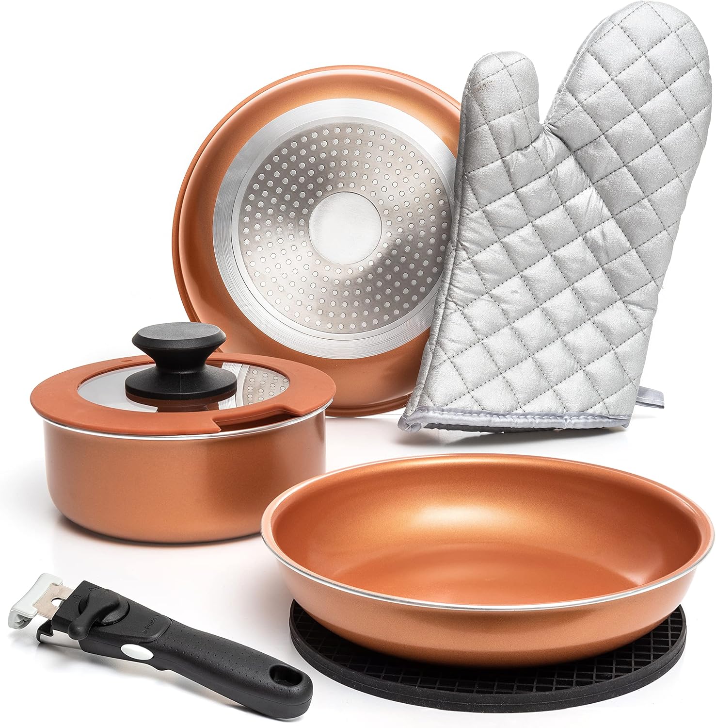 Moss & Stone Copper Pots And Pans Set Nonstick Review