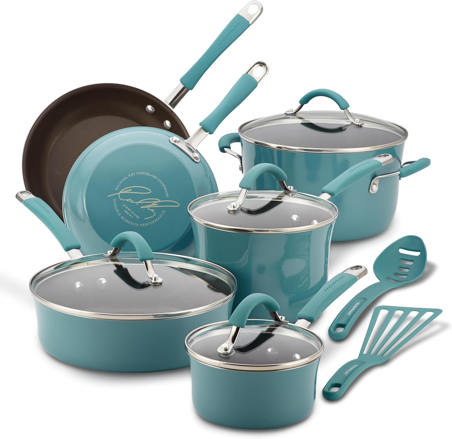 Rachael Ray Cucina Nonstick Cookware Pots and Pans Set Review