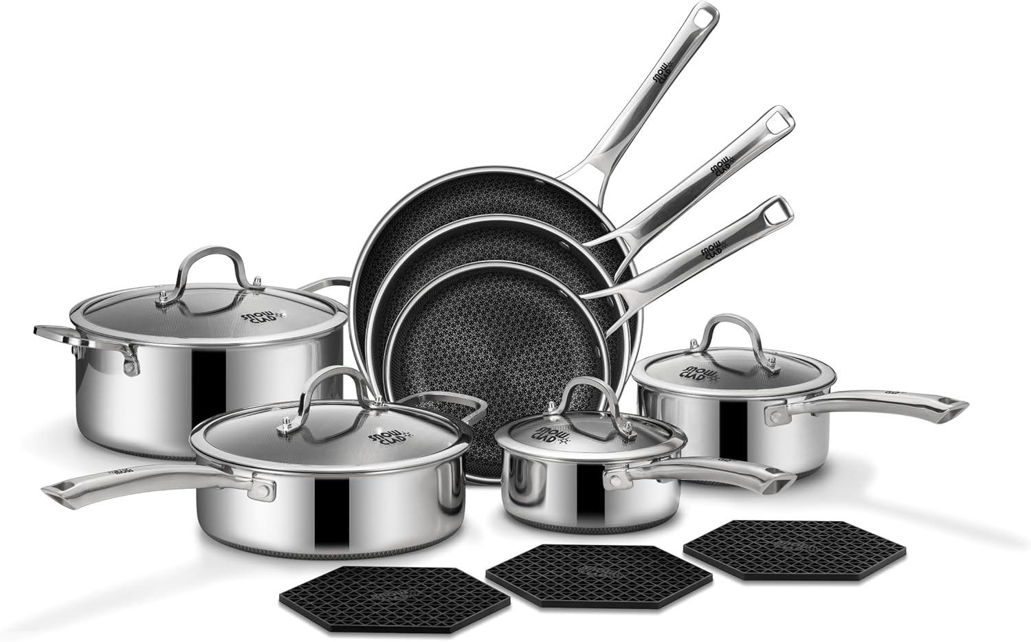 SNOWCLAD Pots and Pans Set Non Stick Review