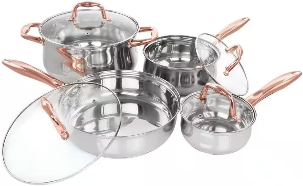 Bransonville 8 Piece Stainless Steel Cookware Set Review