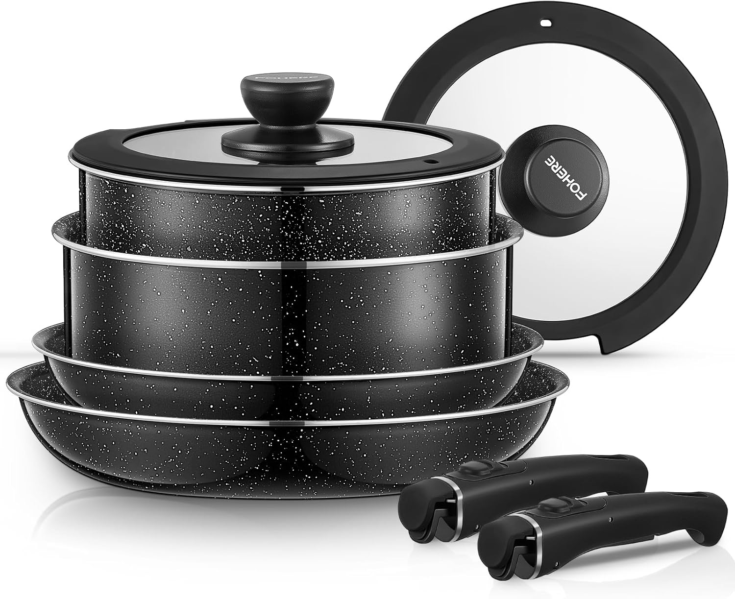 FOHERE Pots and Pans Set Nonstick Review