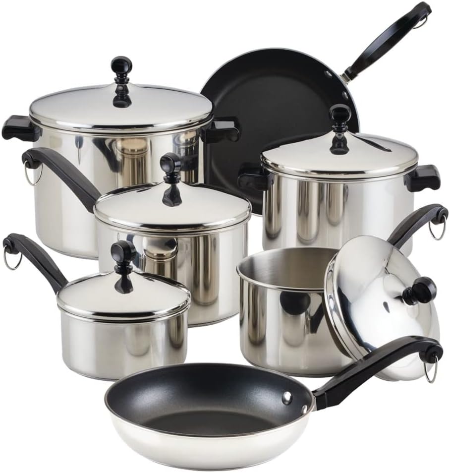 Farberware Classic Stainless Steel Cookware Pots and Pans Set Review