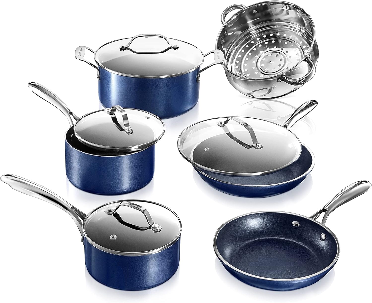 Granitestone 10 Pc Pots and Pans Set Non Stick Cookware Set Review