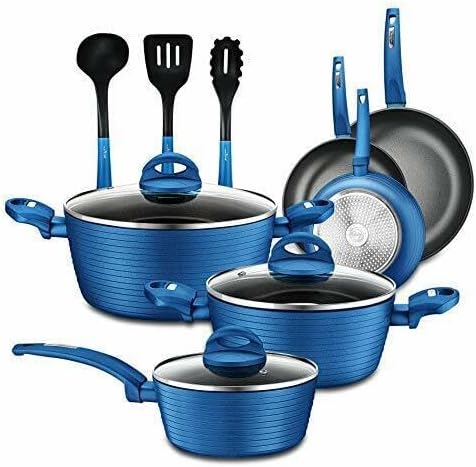 NutriChef 12-Piece Nonstick Kitchen Cookware Set Review