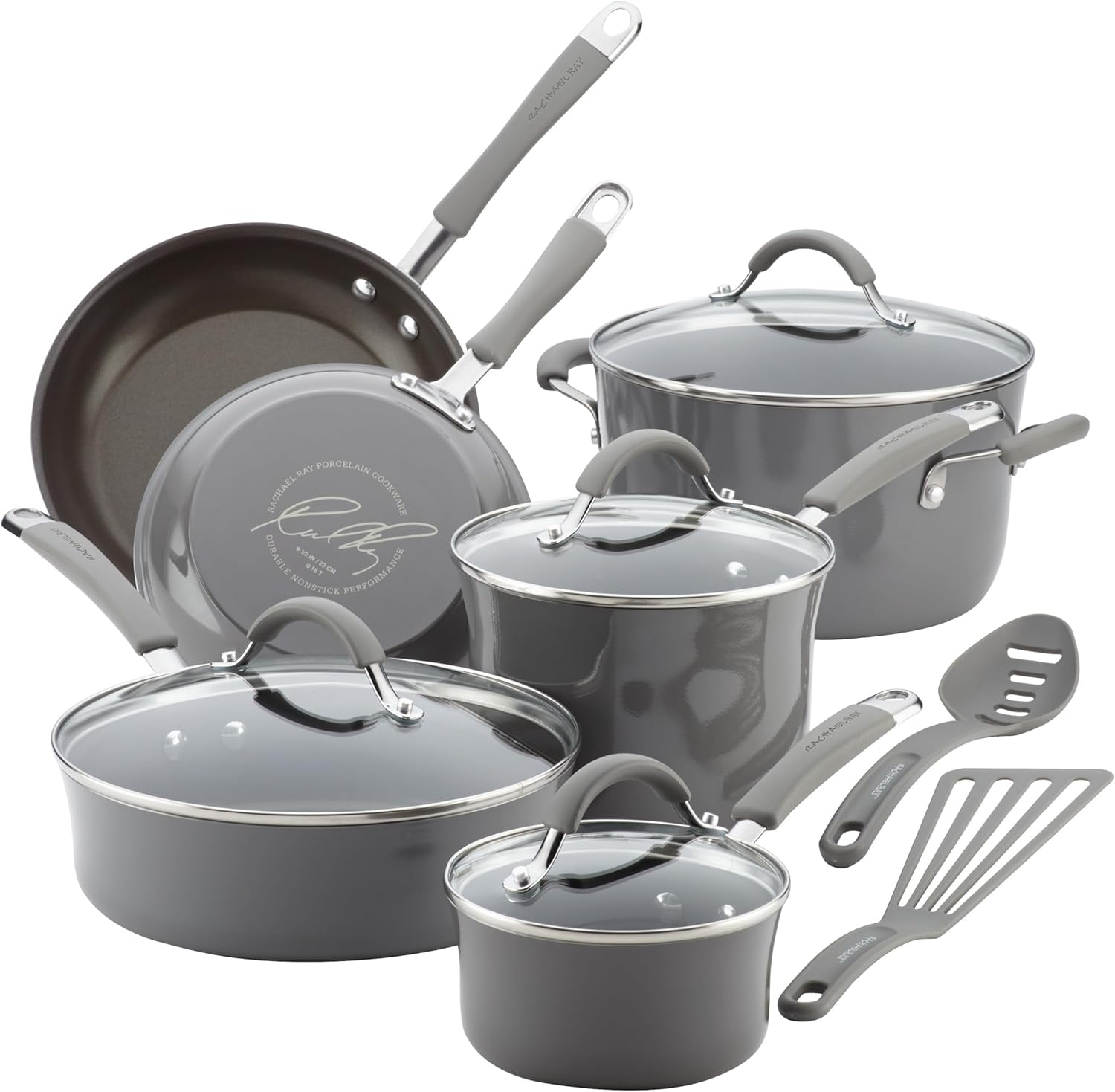 Rachael Ray - 16802 Rachael Ray Cucina Nonstick Cookware Pots and Pans Set Review
