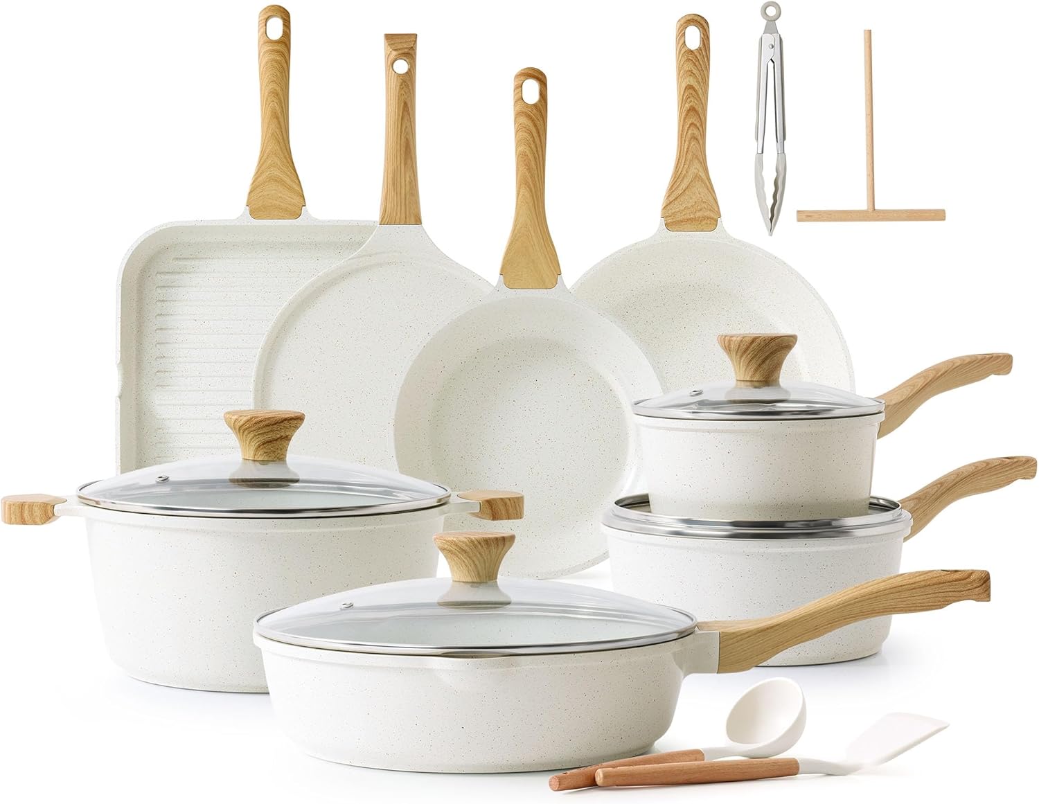 SENSARTE Nonstick Ceramic Cookware Set 23-Piece Review