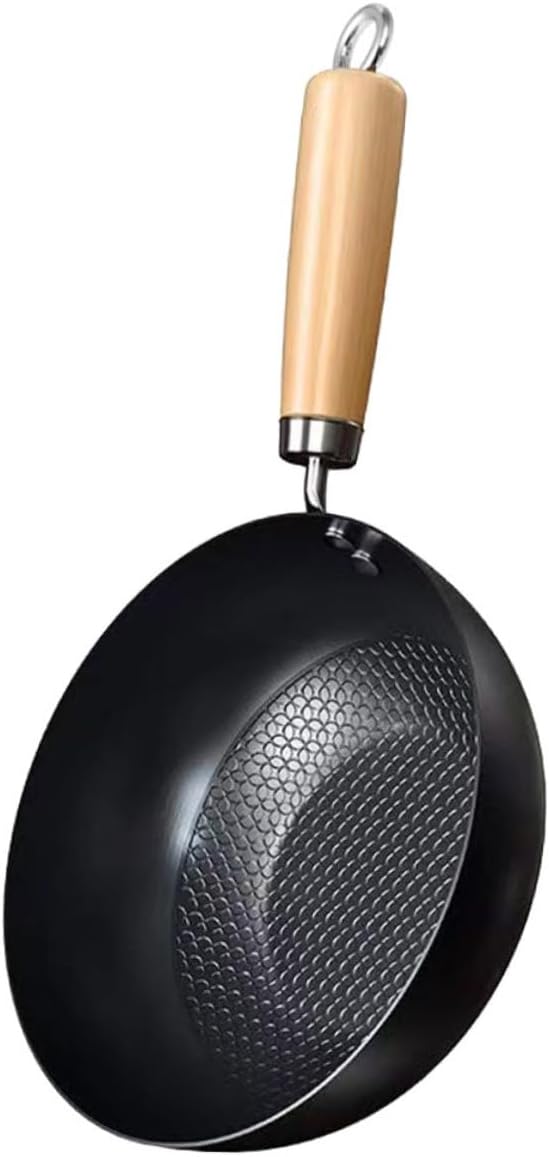 Easier Clean Non Stick Frying Pan Iron Wok Review