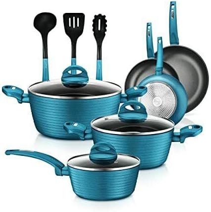 NutriChef 12-Piece Nonstick Kitchen Cookware Set Review