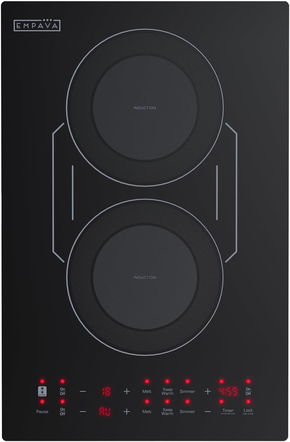 Empava Double Dual Induction Cooktop 2 Burner Review