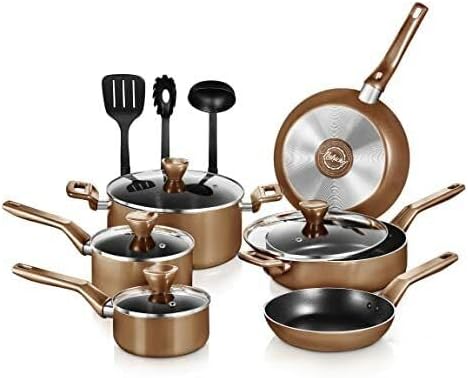 NutriChef 13-Piece Nonstick Kitchen Cookware Set Review