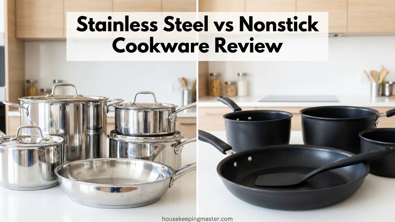 Stainless Steel vs Nonstick Cookware Review