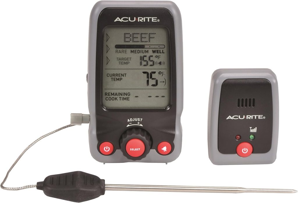 AcuRite Digital Meat Thermometer with Probe and Pager