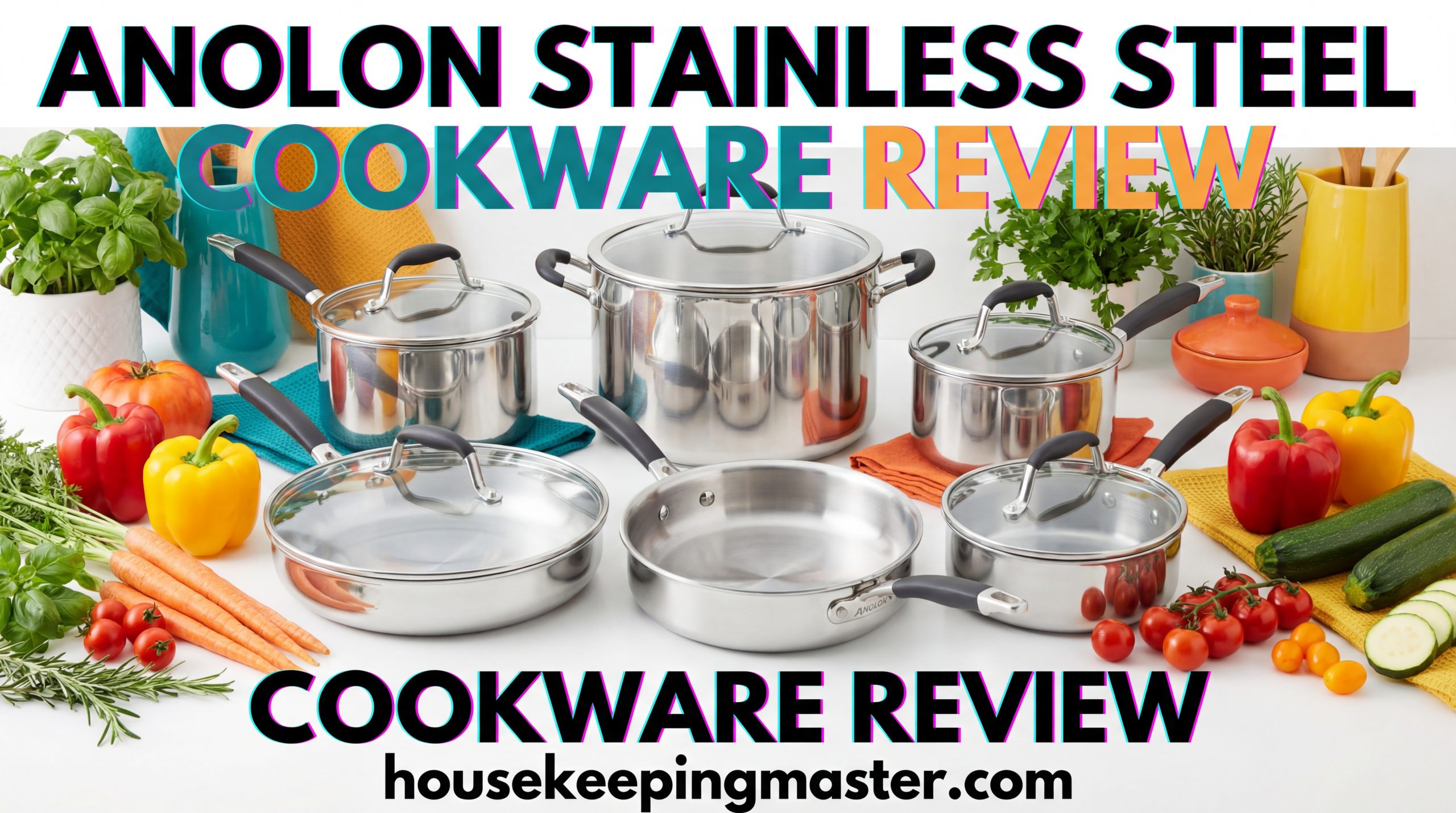 Anolon Stainless Steel Cookware Review